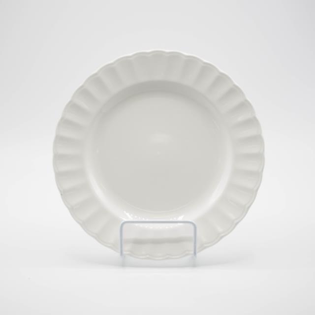 Rental store for CHINA, WHT SCALLOP SALAD DESSERT PLATE in Lexington KY