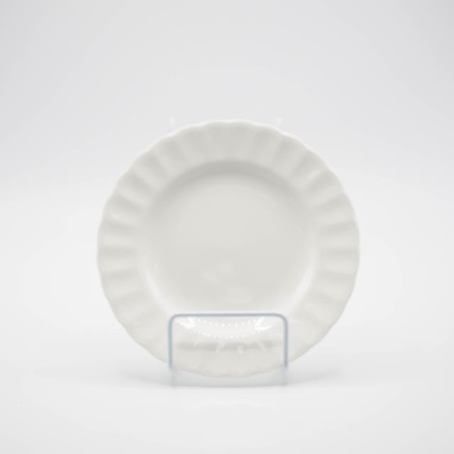 Rental store for CHINA, WHT SCALLOP B B PLATE in Lexington KY