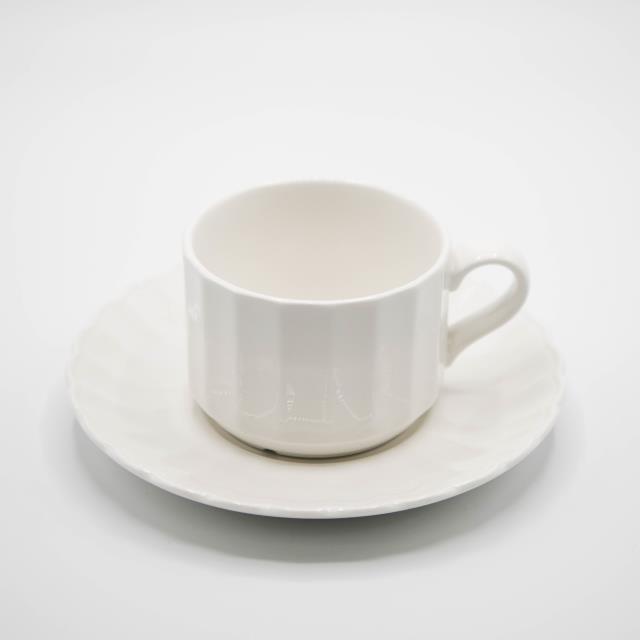 Rental store for CHINA, WHT SCALLOP COFFEE CUP in Lexington KY