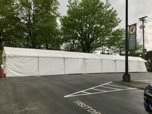 Rental store for TENT, FRAME 10X80 WH in Lexington KY